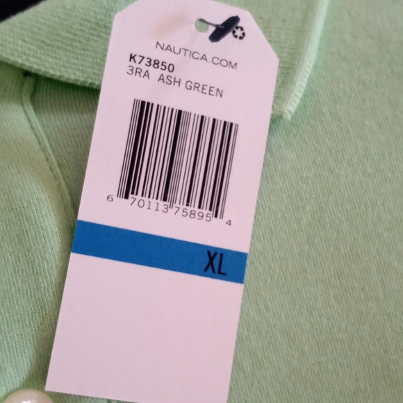 Lot Of TWO Men's Nautica Cotton Pique Polo Shirts, Size XL NEW - Picture 7 of 7